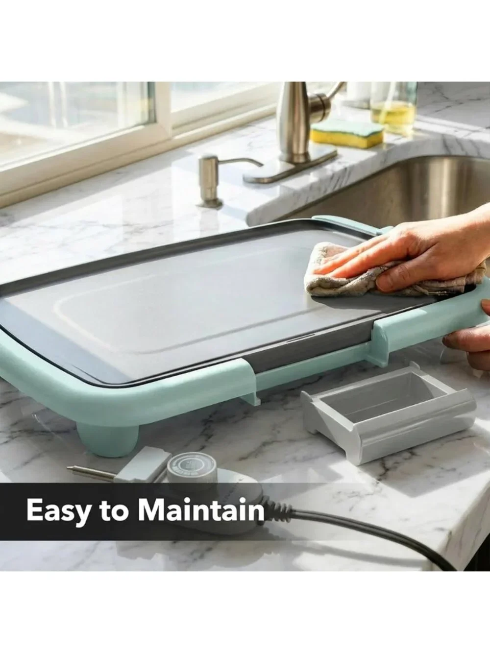 Non-Stick Electric Griddle 16